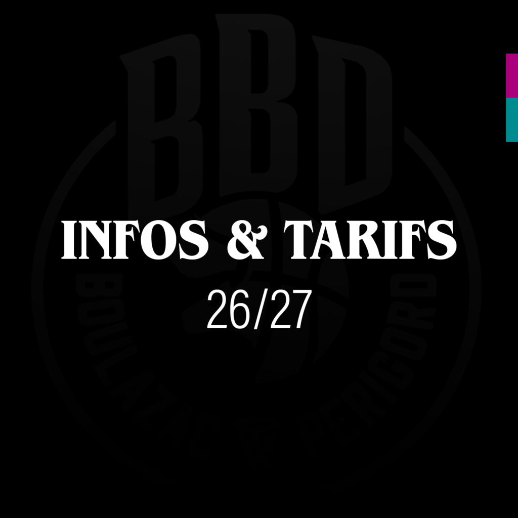 infos et tarifs