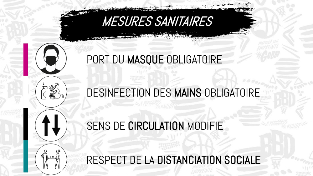 Mesures sanitaires Covid 19