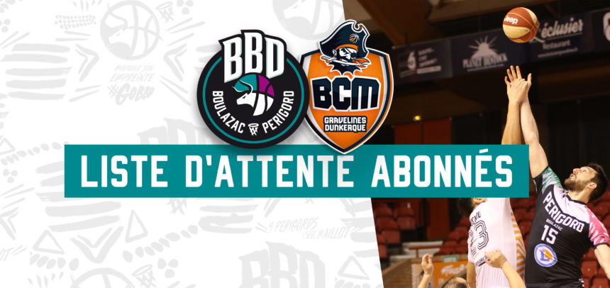 Abonnés ? Participez au match BBD vs BCM