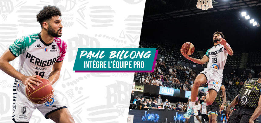 Paul Billong intègre l’équipe Pro