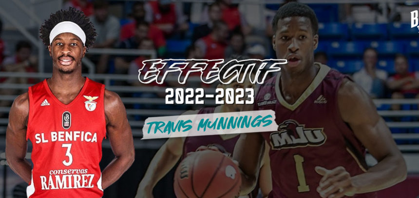 Effectif 2022-2023 I Le polyvalent Travis Munnings nous rejoint