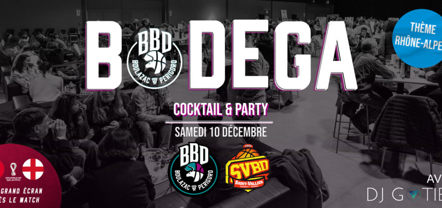 Prolongez votre soirée de sport avec la Bodega d’après match de samedi !