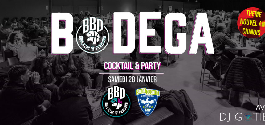 Prolongez votre soirée BBD avec la Bodega d’après match de samedi !