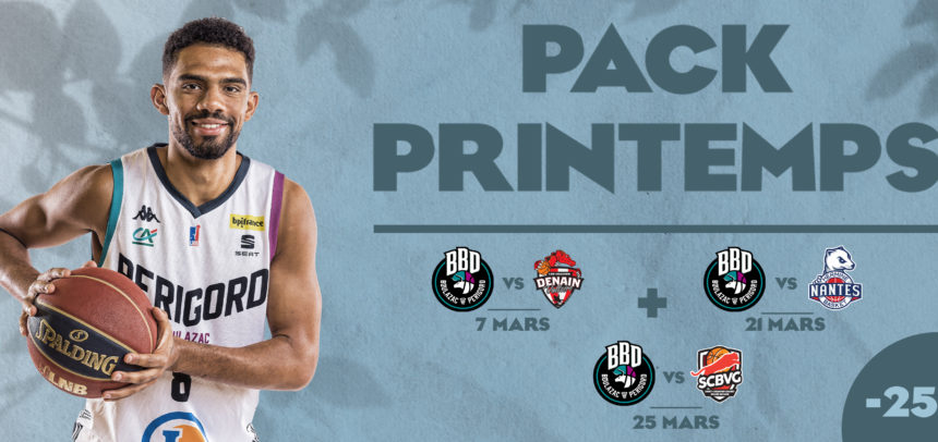 En mars ne ratez rien du BBD avec le Pack Printemps !