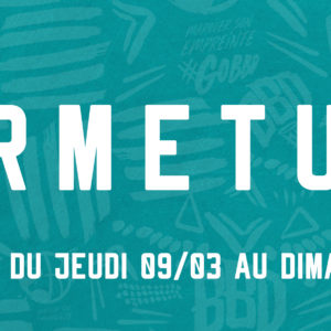 Fermeture exceptionnelle des bureaux administratifs du jeudi 09/03 au dimanche 12/03