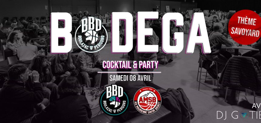 Prolongez votre soirée BBD avec la Bodega d’après match du samedi 08/04 !