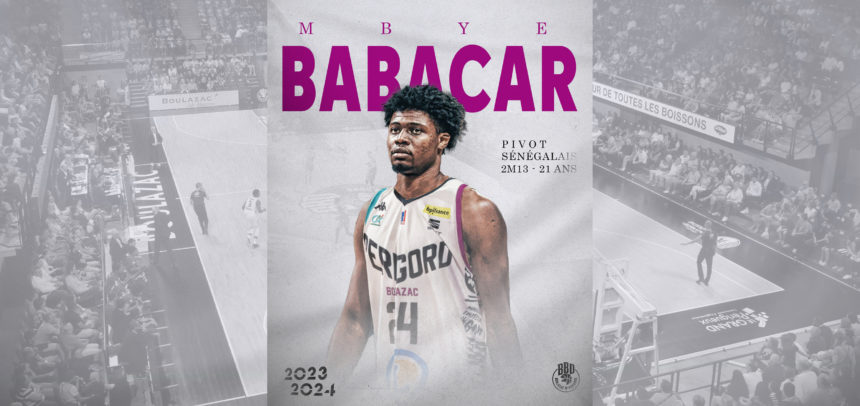 OFFICIEL : Babacar Mbye rejoint les rangs du Boulazac Basket Dordogne