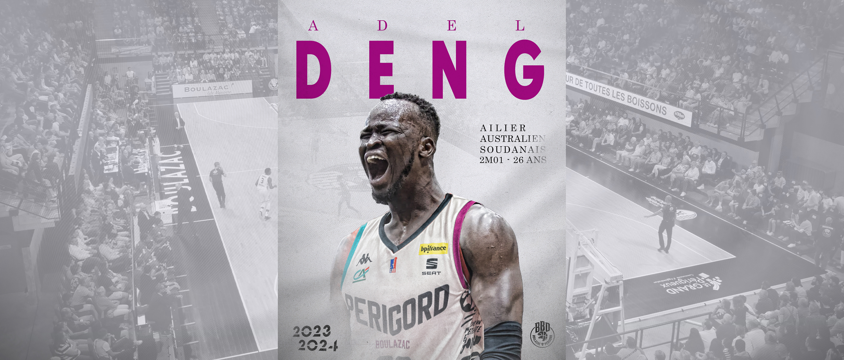 OFFICIEL : Deng Adel s’engage avec le Boulazac Basket Dordogne