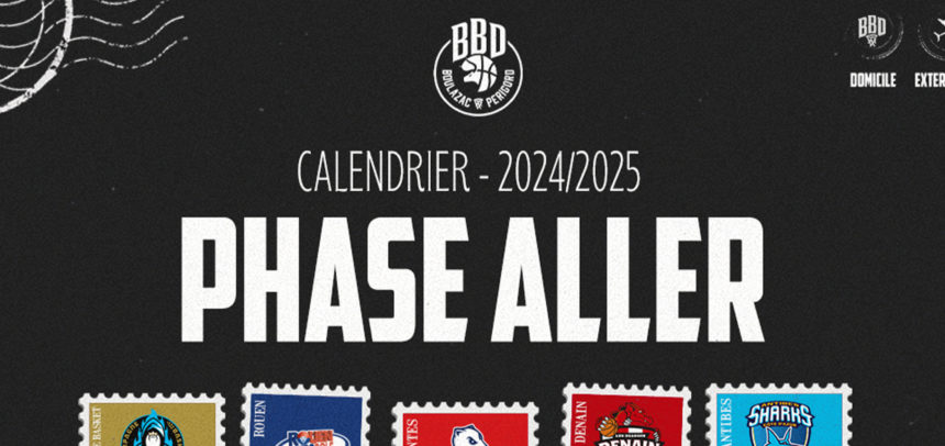 LE CALENDRIER DE LA SAISON EST SORTI !