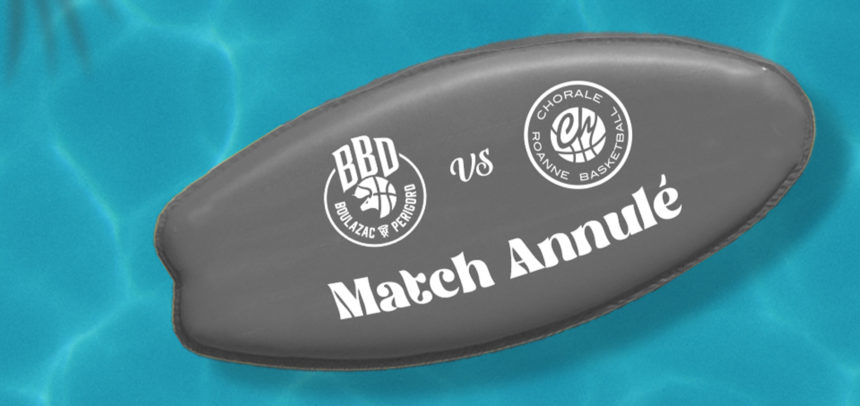 Match amical contre Roanne annulé