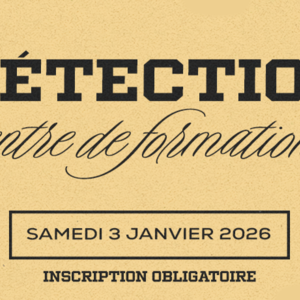 Le Centre de Formation recrute !