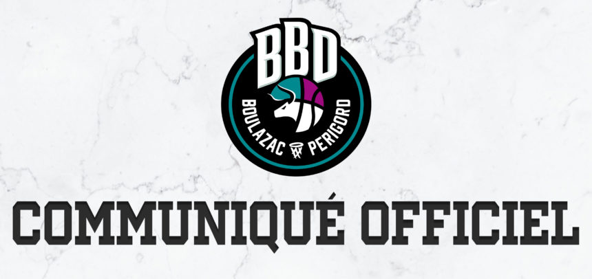 Le Boulazac Basket Dordogne et Jacob Grandison décident de mettre fin à leur collaboration